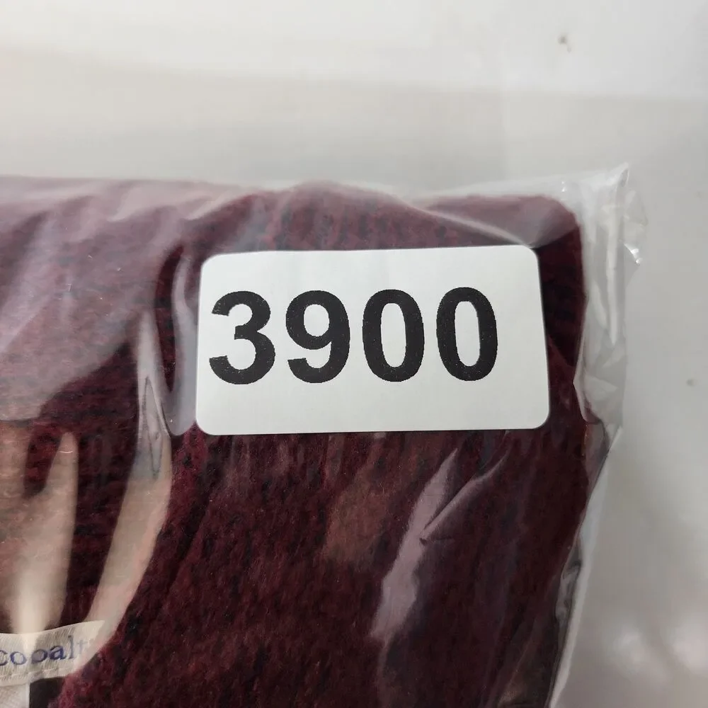 CARBON2COBALT Jacket Mens XL Burgundy Fleece Snap Button Long Sleeve Outdoor